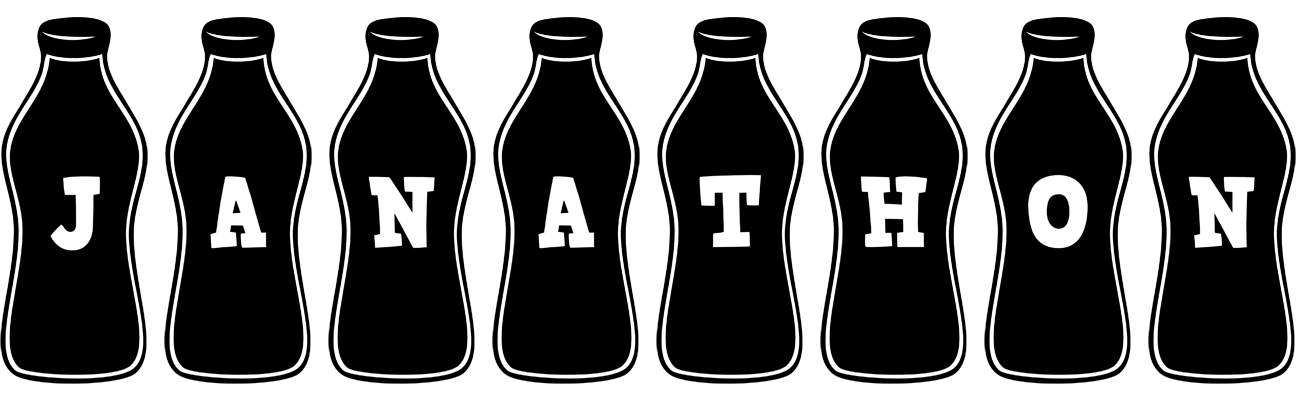 Janathon bottle logo