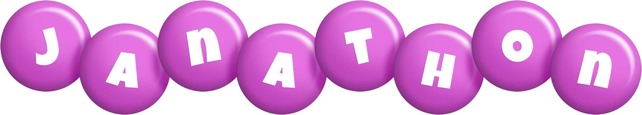 Janathon candy-purple logo