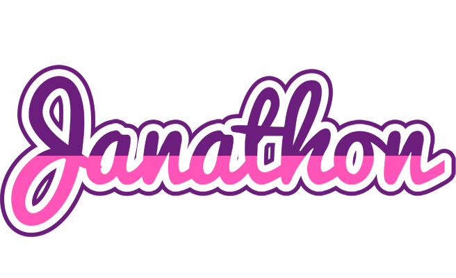 Janathon cheerful logo