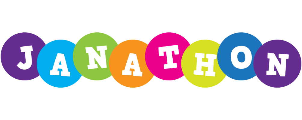 Janathon happy logo