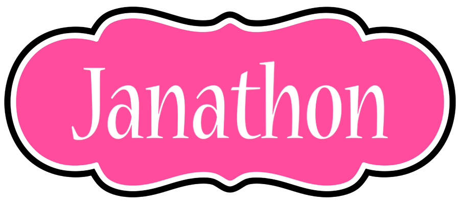 Janathon invitation logo