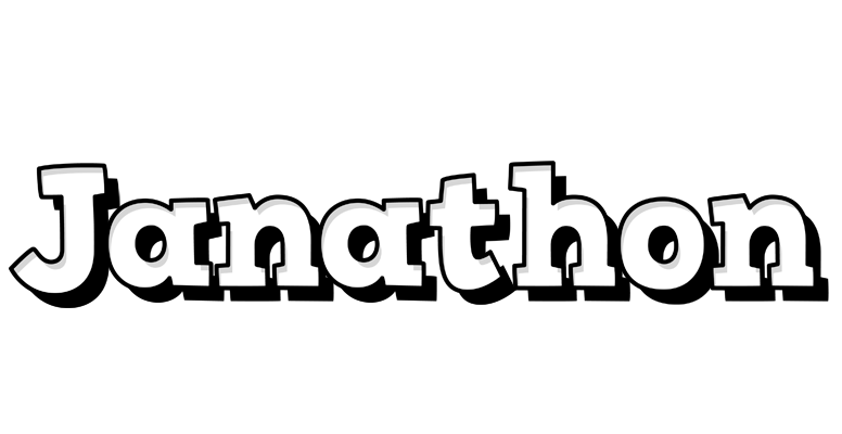 Janathon snowing logo
