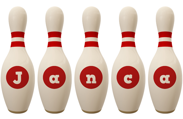 Janca bowling-pin logo
