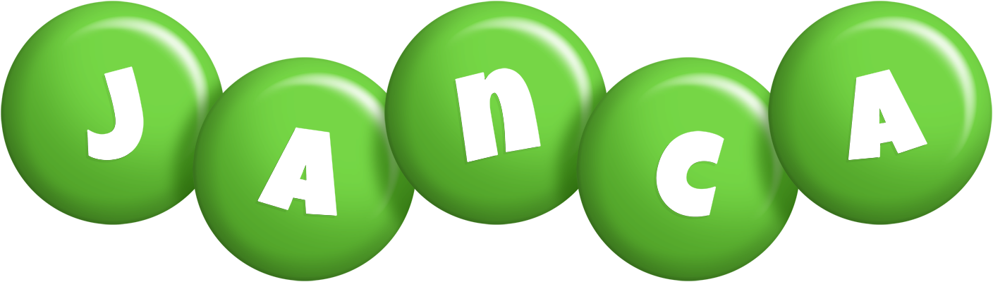 Janca candy-green logo