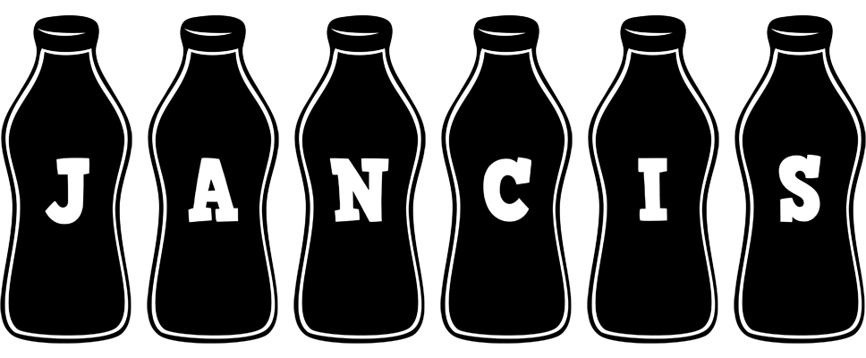 Jancis bottle logo