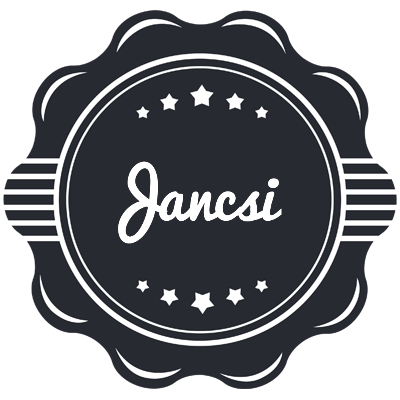Jancsi badge logo