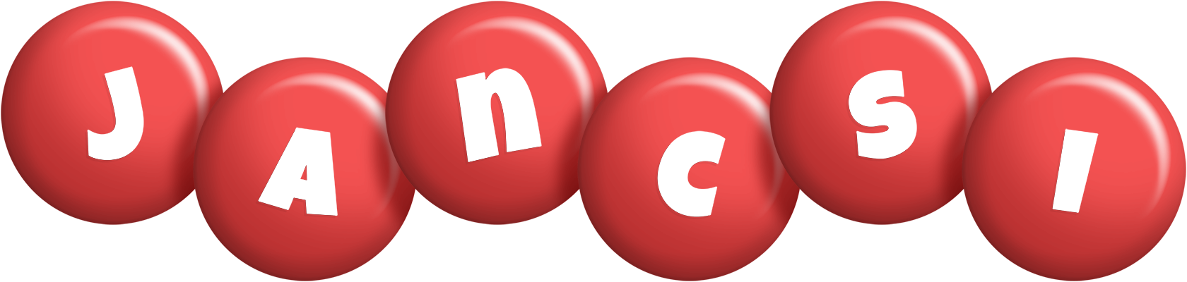 Jancsi candy-red logo