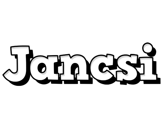 Jancsi snowing logo