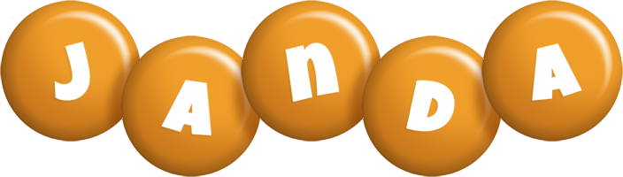 Janda candy-orange logo