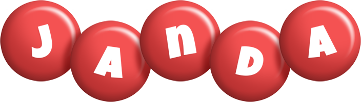 Janda candy-red logo