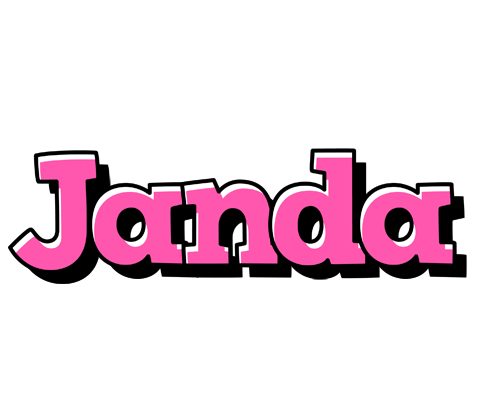 Janda girlish logo