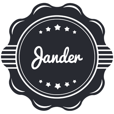 Jander badge logo