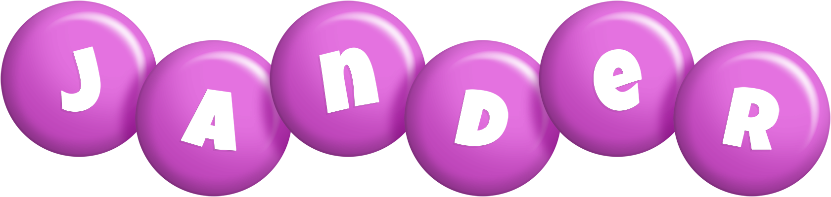 Jander candy-purple logo