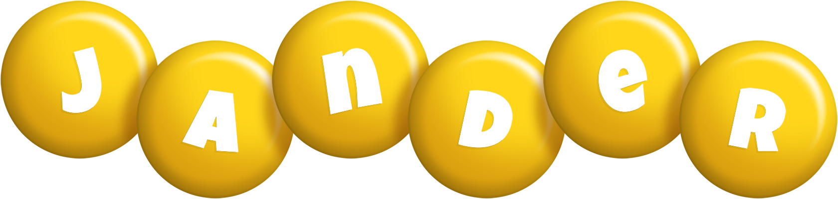 Jander candy-yellow logo
