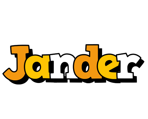 Jander cartoon logo