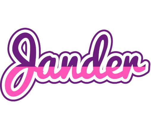 Jander cheerful logo