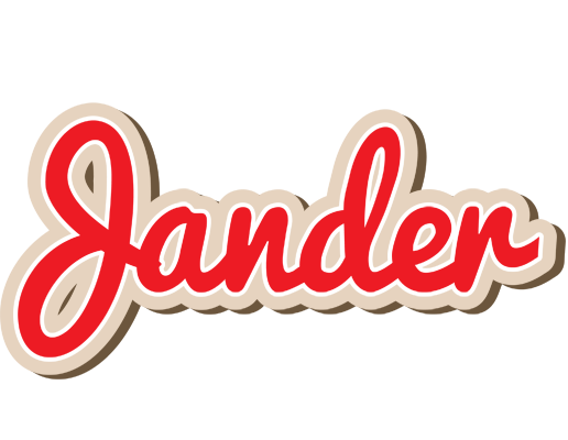Jander chocolate logo