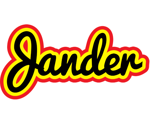 Jander flaming logo