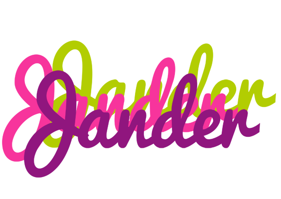 Jander flowers logo