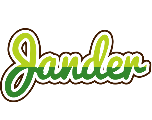 Jander golfing logo