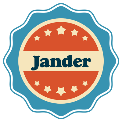 Jander labels logo