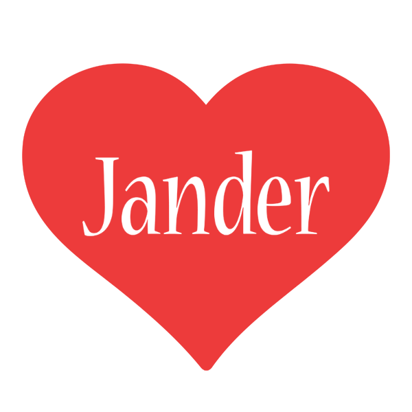 Jander love logo