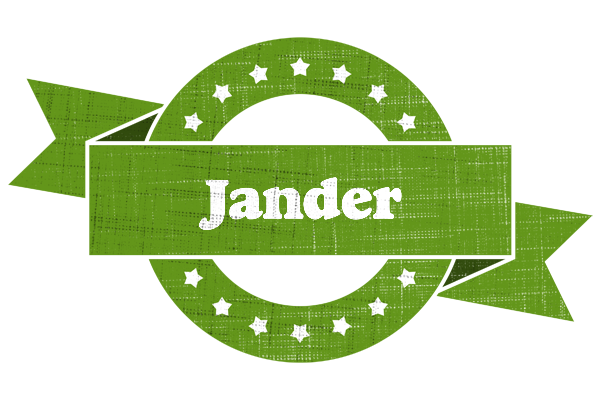 Jander natural logo
