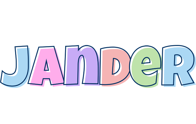 Jander pastel logo