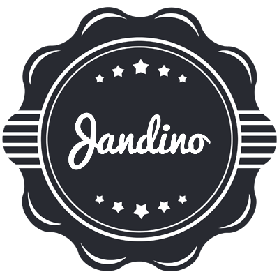 Jandino badge logo