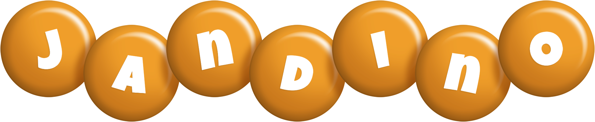 Jandino candy-orange logo