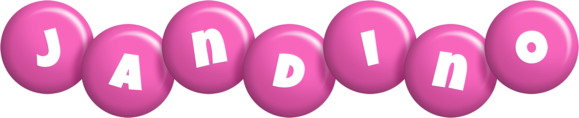Jandino candy-pink logo