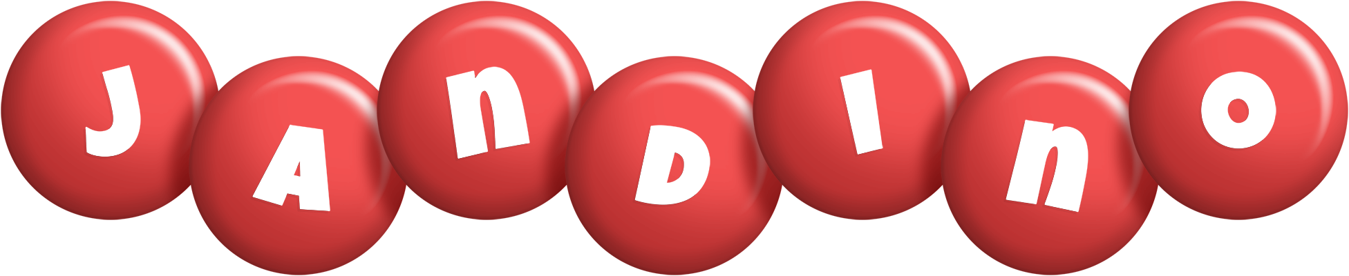 Jandino candy-red logo