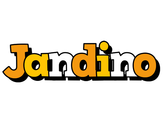 Jandino cartoon logo