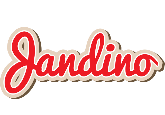 Jandino chocolate logo