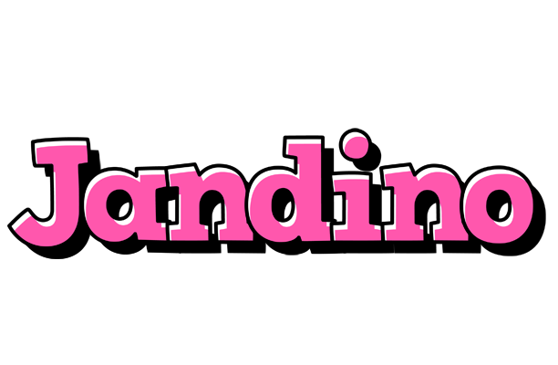 Jandino girlish logo