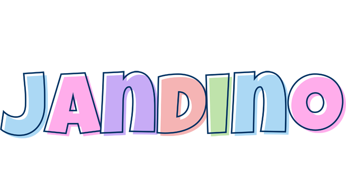 Jandino pastel logo