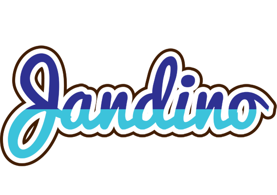 Jandino raining logo