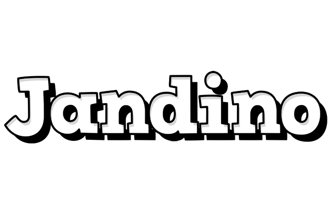 Jandino snowing logo