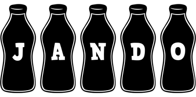 Jando bottle logo