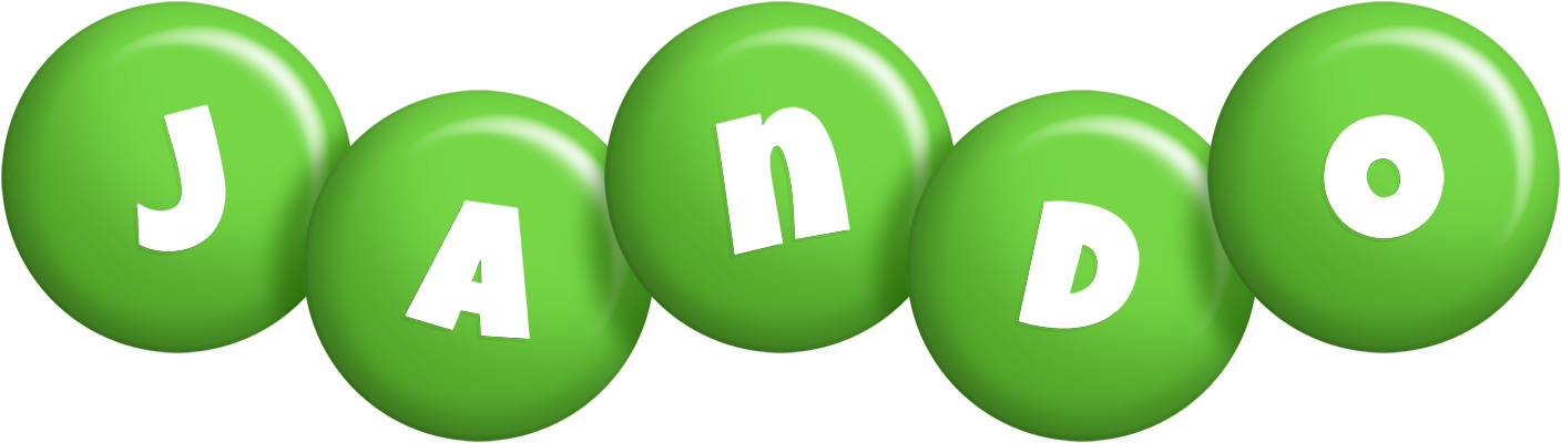 Jando candy-green logo