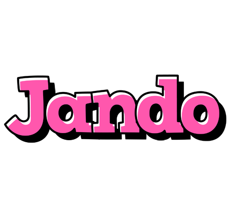 Jando girlish logo