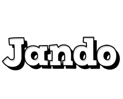 Jando snowing logo