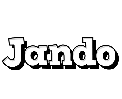 Jando snowing logo