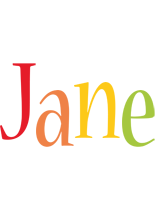 Jane birthday logo