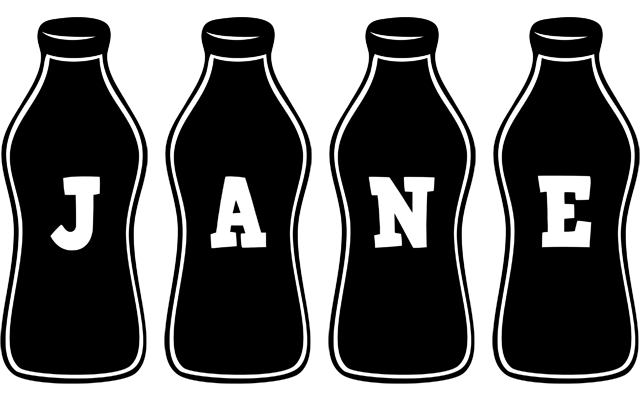 Jane bottle logo