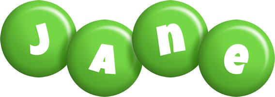 Jane candy-green logo