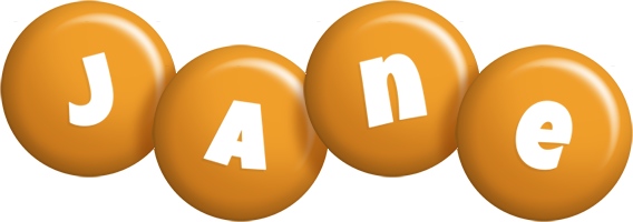Jane candy-orange logo
