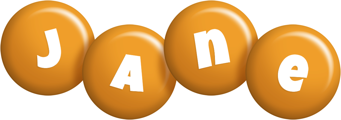 Jane candy-orange logo