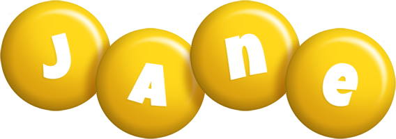 Jane candy-yellow logo