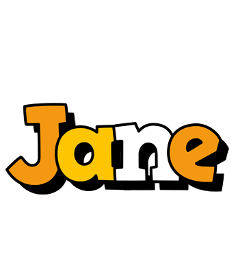 Jane cartoon logo